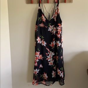 Flower print dress